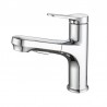 Miscelatore per lavabo estraibile per bagno, acqua calda e fredda