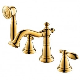 Set rubinetto vasca in ottone