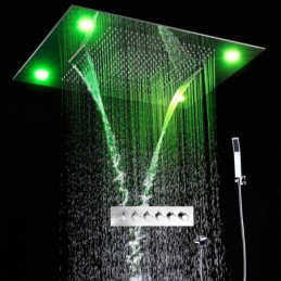 Set doccia termostatico LED...
