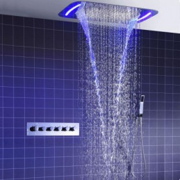 Set doccia termostatico LED...