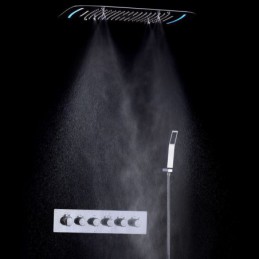 Set doccia termostatico LED...