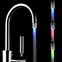 Rubinetto LED colorato...