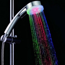 Soffione doccia a LED con...