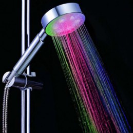 Soffione doccia a LED con...