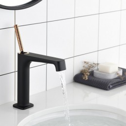 Miscelatore per lavabo nero...