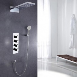 Soffione doccia a cascata a...